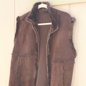 Suede/ leather faux or real?  vest